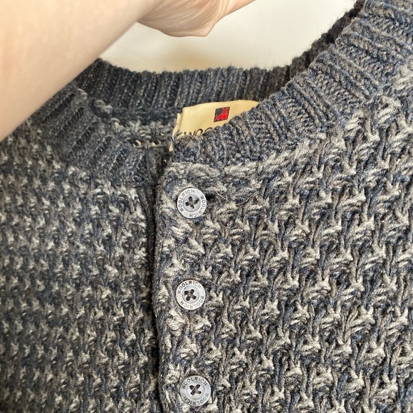 Woolrich Men’s Pullover Knit Sweater Size Large - Picture 4 of 7